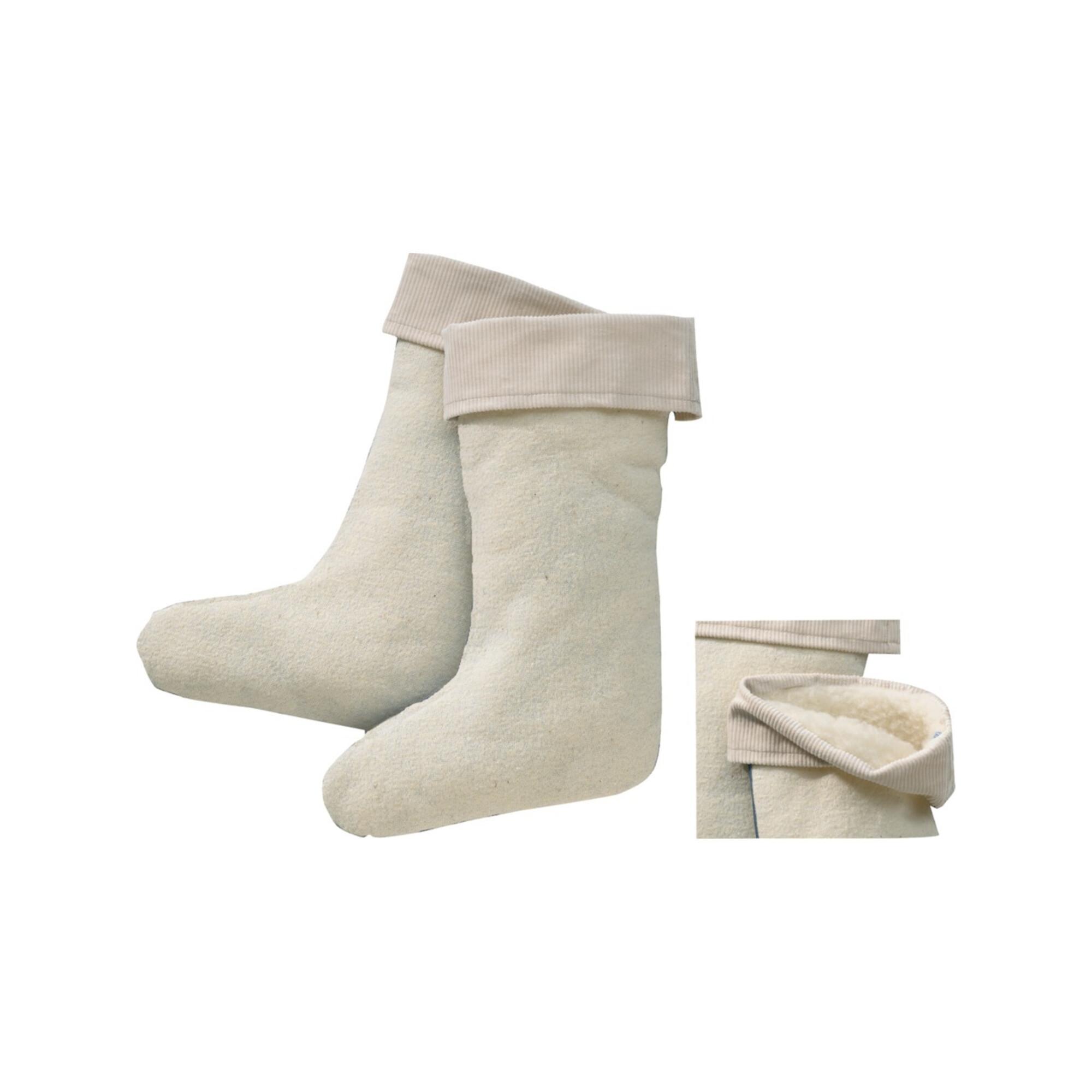 Stiefeleinsatz m. Stulpe, Gr. 39/40 ; Furniturenfabrik Thiel (1025/39-40)