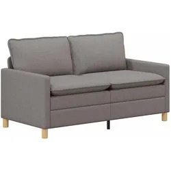 vidaXL, Sofa + Bettsofa, Sofa Taupe 156 x 81 x 87,5 cm Stoff