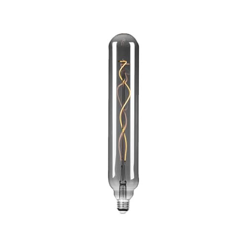 Lucande LED-filamentlamp E27 4W Grijs Glas