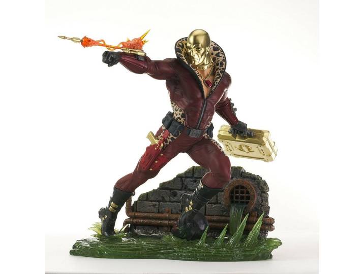 G.I. Joe Gallery: Destro Profit Director Exclusive PVC Statue