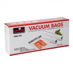 Vakuumbeutel-Set mit 2 Rollen | 6 Meter Länge pro Rolle | 30(B)cm.