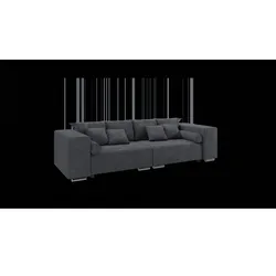 BIGSOFA Kami Microfaser Graphit