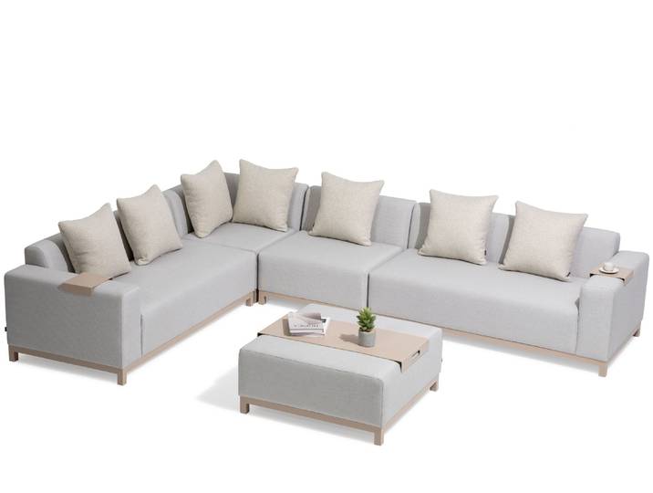 De Laan Soleil hoek loungeset 5-delig