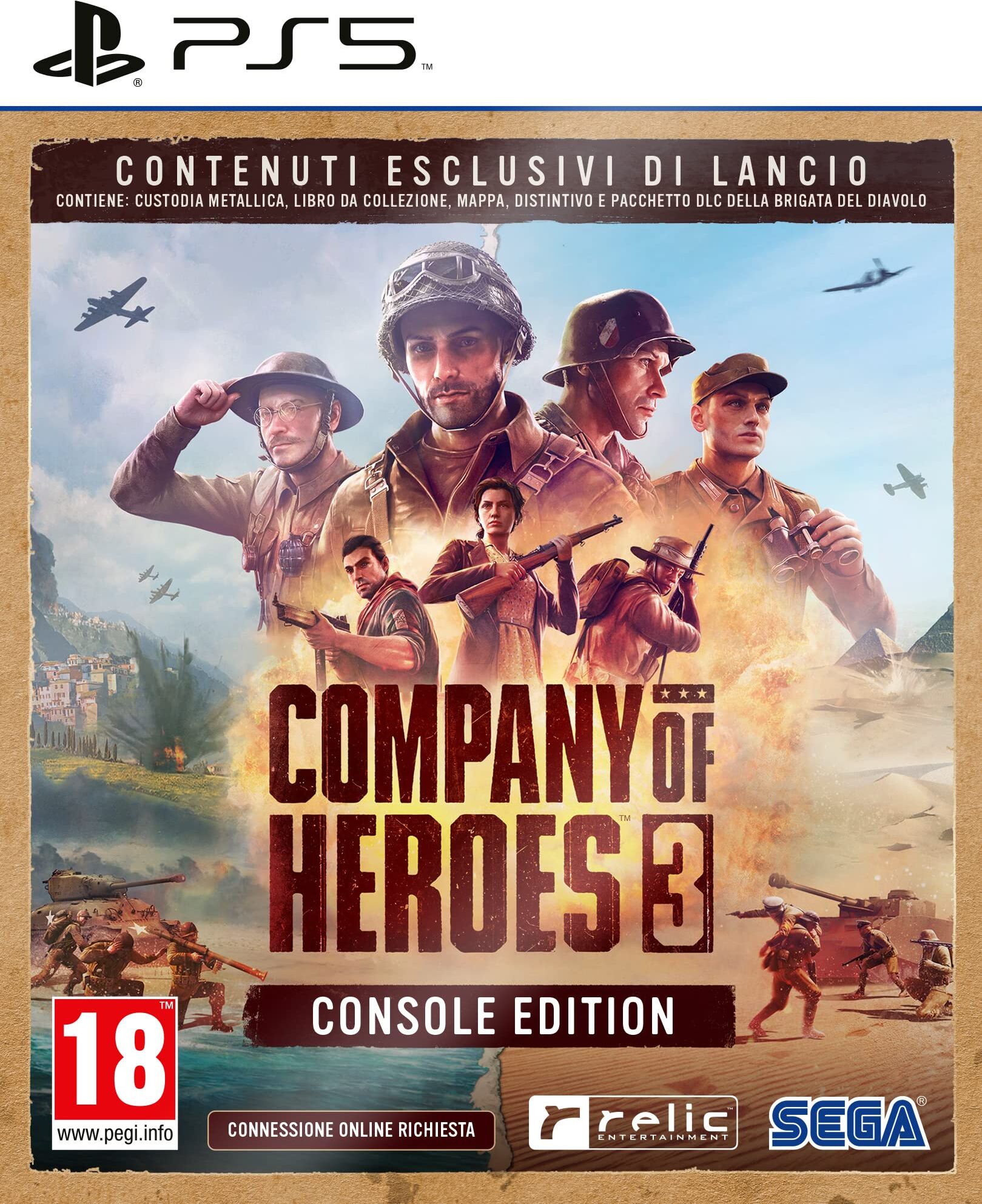 SEGA - Videogioco Sega Company Of Heroes 3 Console Edition - Preis vom 30.09.2026 09:01:18 h