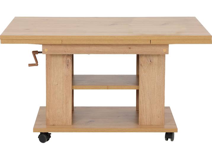 Couchtisch HELA Couchtisch Emil , braun (artisan eiche), B/H/T: 142cm x 61cm x 68cm, Tische, Couchtisch