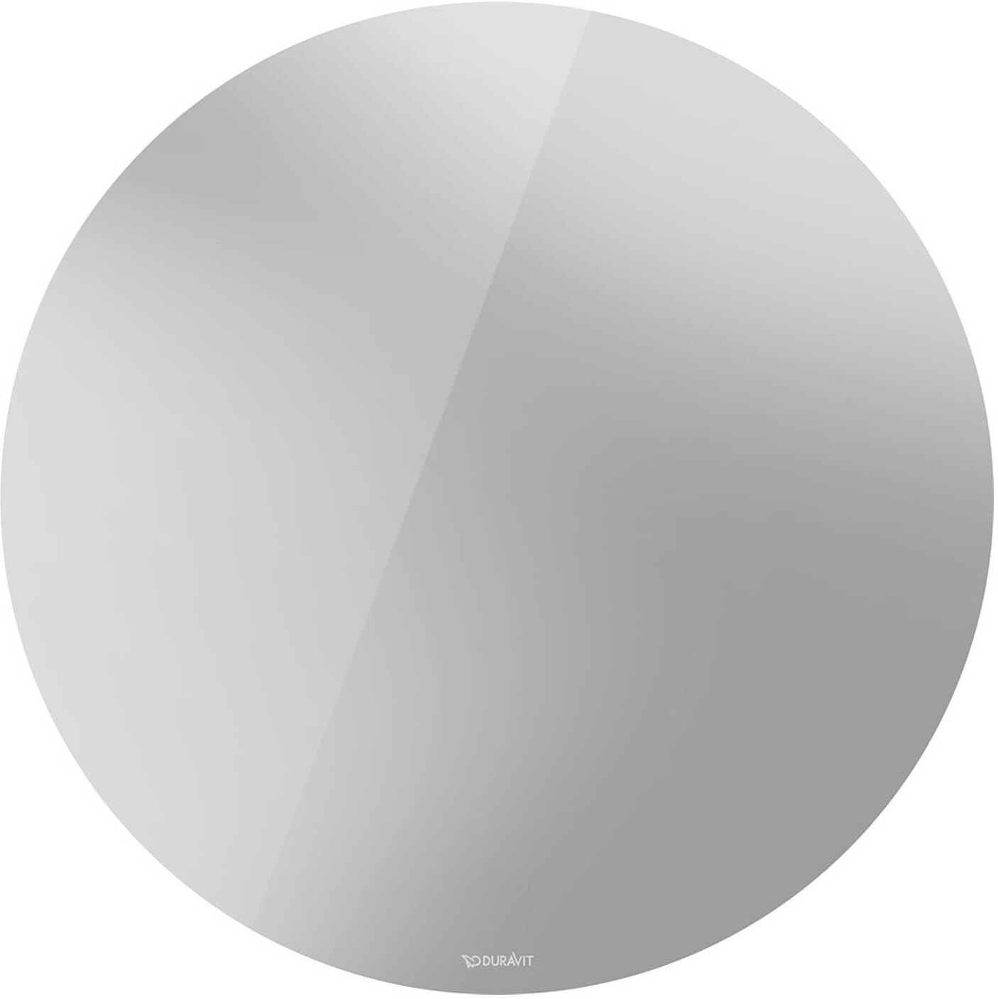 Duravit bathroom mirror Best Ø 70 cm with LED and mirror heating