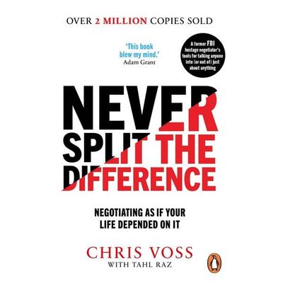 Never Split the Difference, Taschenbuch von Chris Voss,Tahl Raz, Vermilion, 978-1-84794-149-7