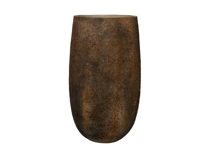 Hochwertiger In-/Outdoor Blumentopf „Oyster Tarb“ Imperial Brown Pottery Pots