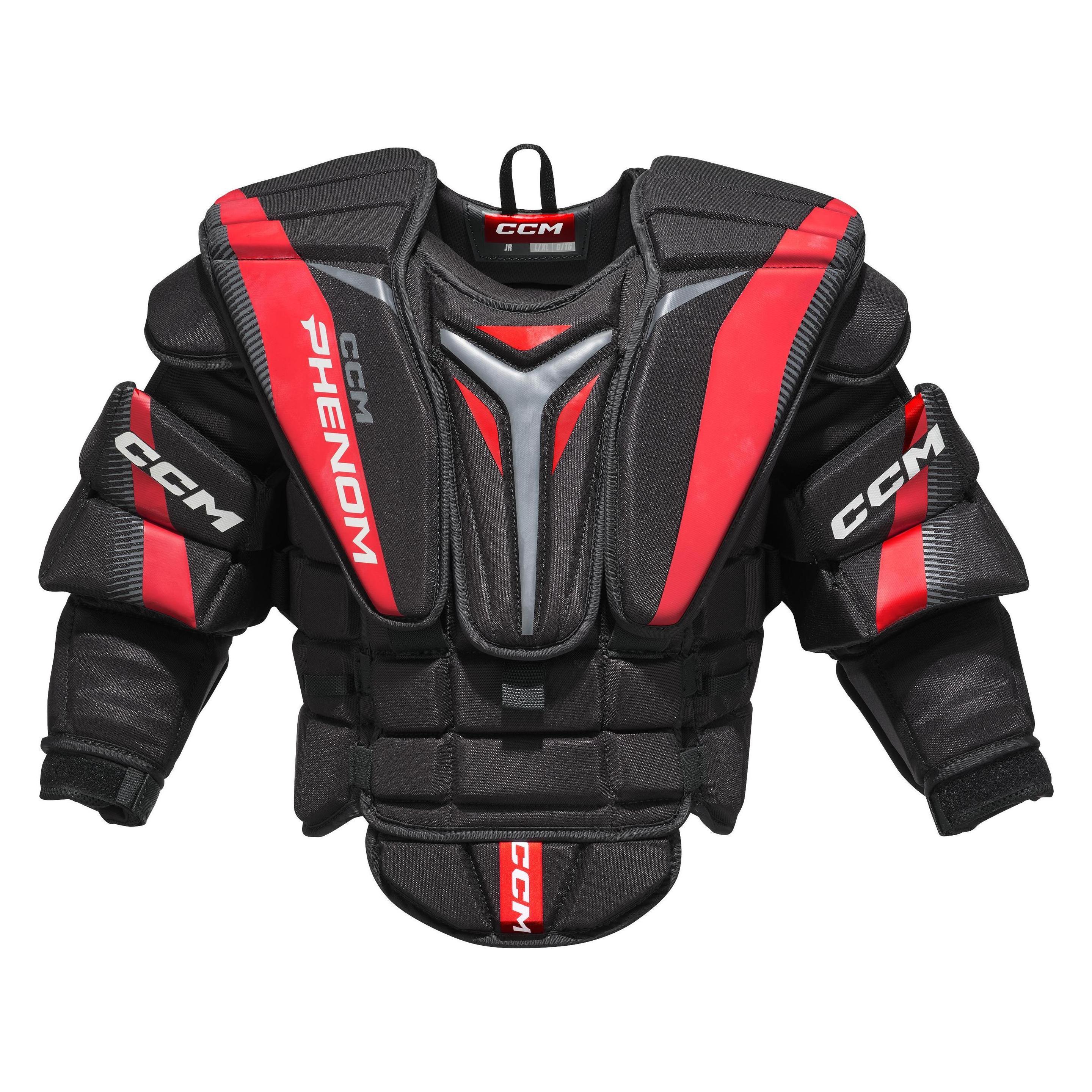 CCM ABPHNM JR PHENOM Torwartarm & -körper Schwarz/Rot S/M (M, S) (60322479)