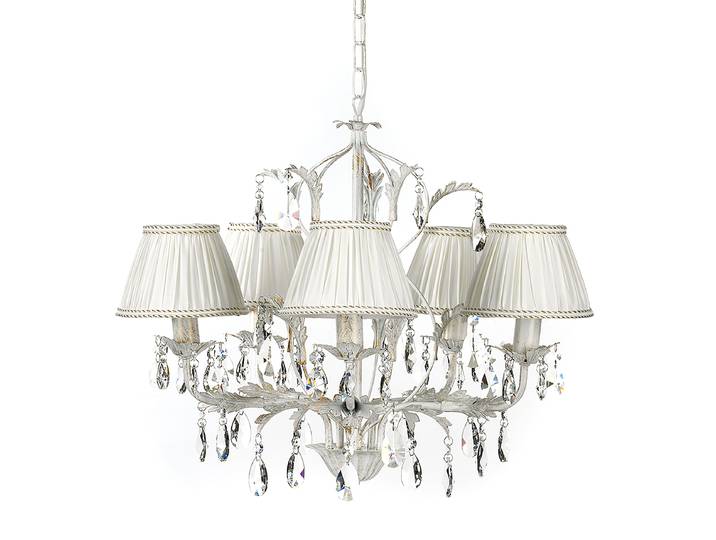 Lustre Karen - Type A 60 x 105 x 60cm Blanc 5 Coton E14