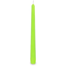 Spitzkerze gelbgrün Ø23 x 245 mm