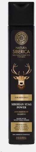 NATURA SIBERICA CHAMPO ANTICASPA CERVO SIBERIANO 250ml