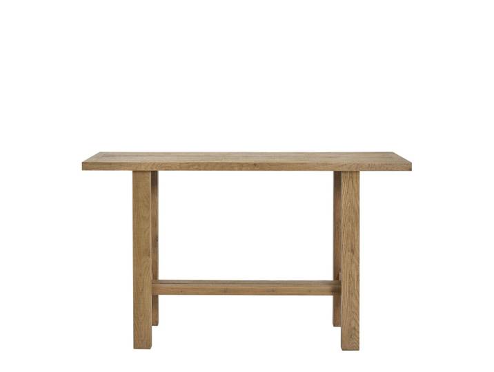 Console en bois de chêne clair