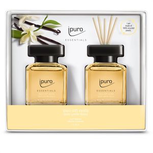 ipuro Raumduft Essentials, 2x 50 ml, mit Stäbchen, soft vanilla