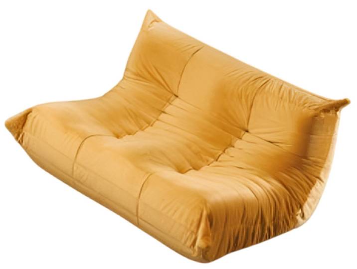 JVmoebel Sessel Oranges Polstersofa aus Textil für modernes Wohnzimmer (1-St)