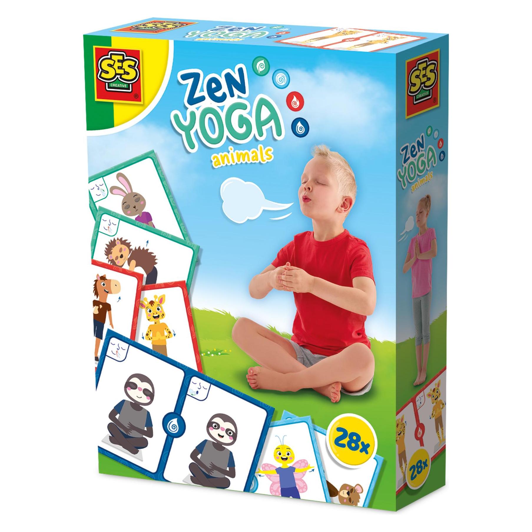 Ses Zen Yoga Animals (Deutsch, Englisch, Französisch, Niederländisch, Spanisch) (02407)