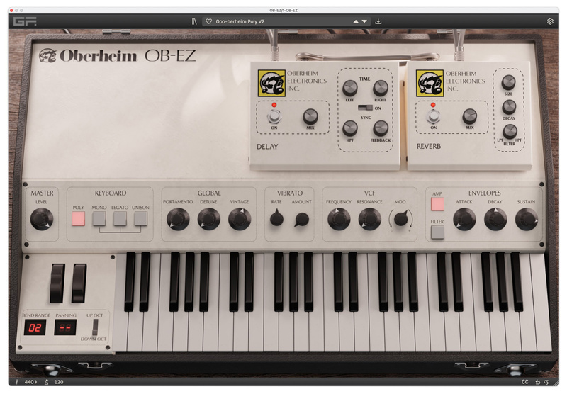 GForce Oberheim OB-EZ