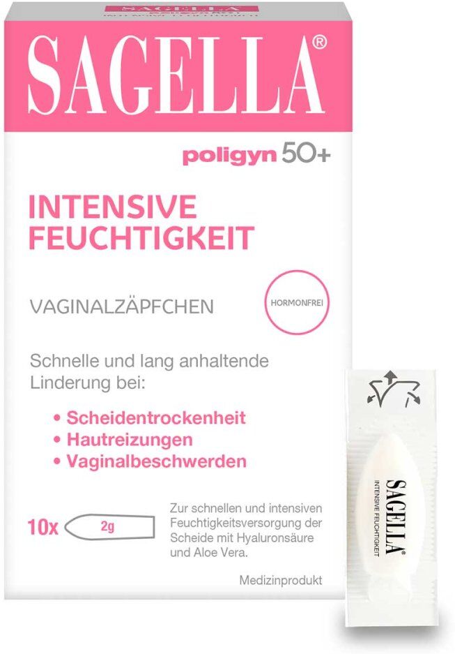Sagella Poligyn 50+ Intensive Feuchtigkeit Ovula