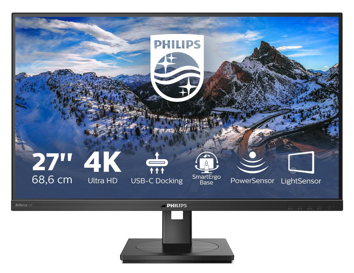 Philips 279P1 27 Zoll 4K (UHD) IPS LED 16:9 60 Hz Monitor 279P1/00