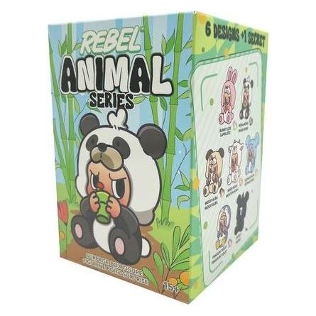 Rebel Bear plush Animals, ast.8, CDU (15 cm) (68928663)