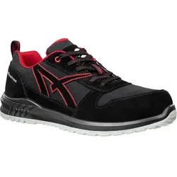 Berufshalbschuhe O2 "CLIFTON LOW" - 47 - schwarz
