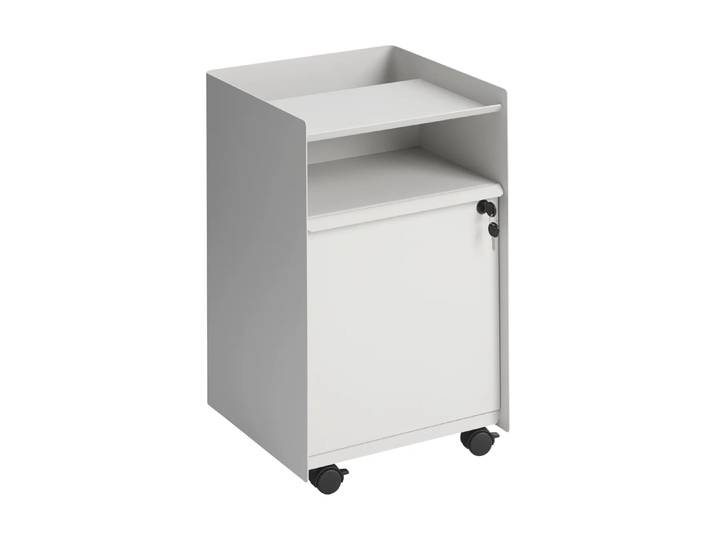 Muuto Folded Trolley desserte avec armoire Grey