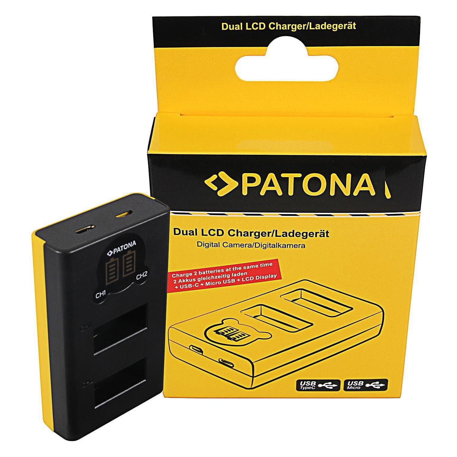 Patona Ladegerät (Kamera Akku Ladegerät) (1887)