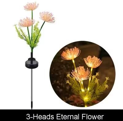 Uplift Treasures Solar LED Butterfly Flower Light lawn 017 (pink)