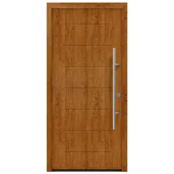 Hörmann Ecostar Haustür "ISOPRO Secur IPS 015",golden oak,110 x 210 cm (B x H)