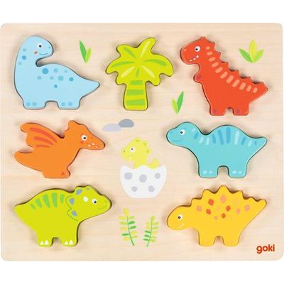 Einlegepuzzle Dinosaurier