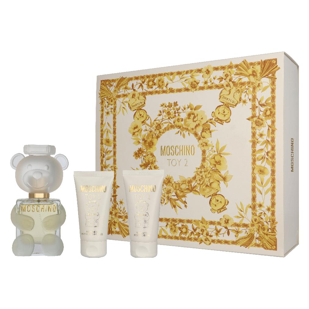 Moschino Toy 2 Eau De Parfum 50ml With Body Lotion 50ml And Shower Gel 50ml (Parfum Set) (6V0615)