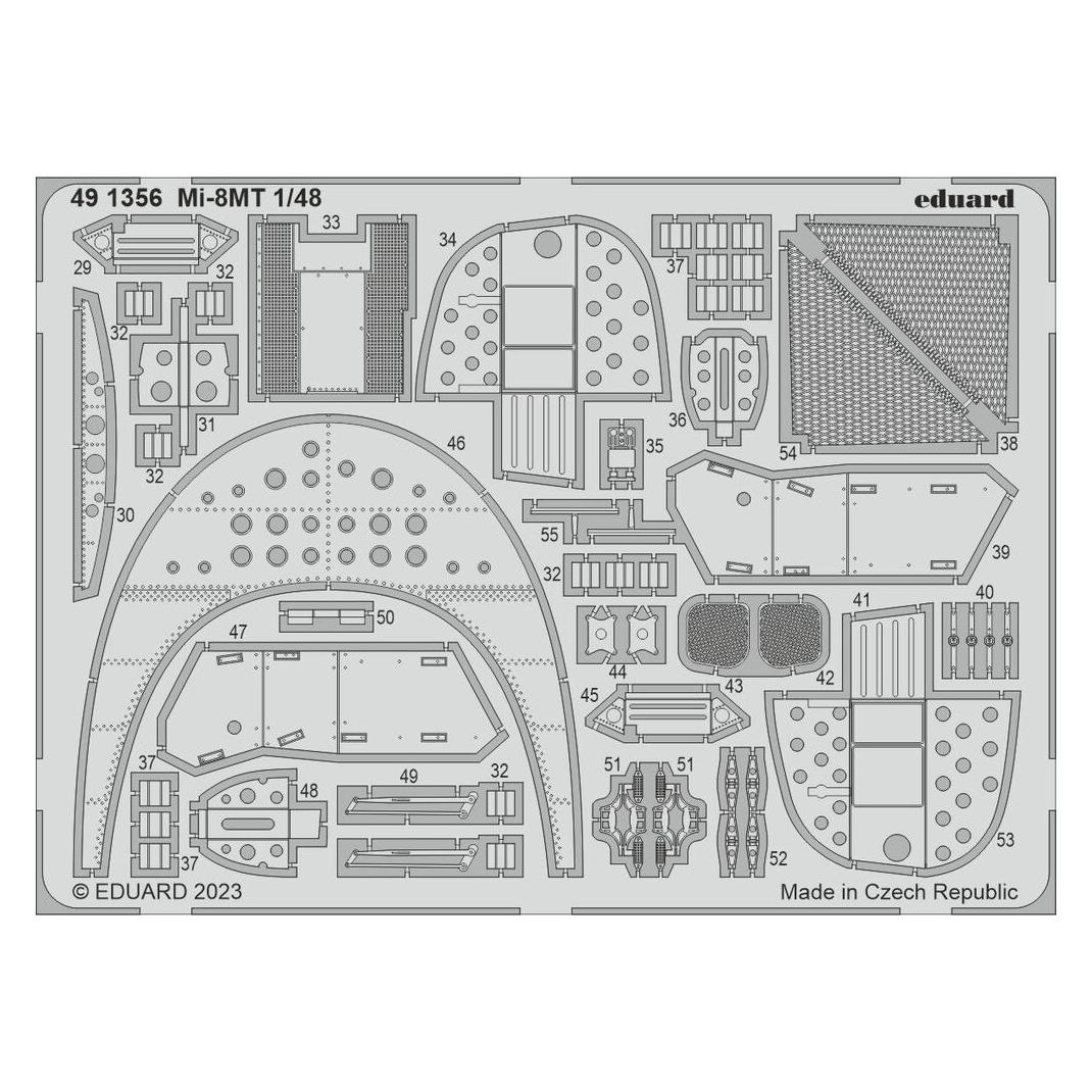 Eduard Mi-8MT 1/48 TRUMPETER (491356)