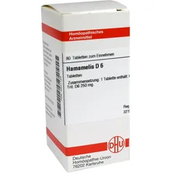 Hamamelis D 6 Tabletten 80 St