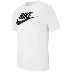 NIKE Sportswear T-Shirt Herren 101 - white/black L