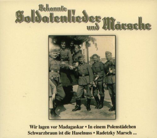 Various - Bekannte Soldatenlieder und Märsche - 3 CD Box - Preis vom 09.10.2026 07:28:09 h