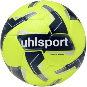 uhlsport Fußball 350 Lite Addglue, 100175801, Größe 5, 350 Gramm, neongelb/schwarz, Spiel- & Trainingsball