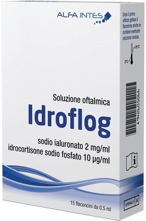 Alfa Intes IdrofLog soluzione oftalmica 15 flaconcini