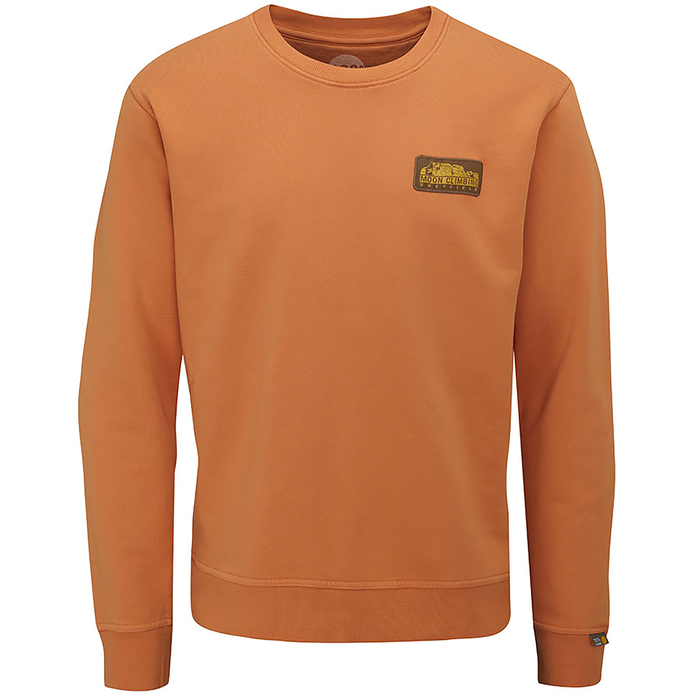 moon Crew Neck Herren Pullover rot Größe S Bouldern | Lifestyle | Sportklettern Hautfreundlich