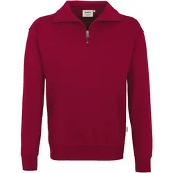 Zip Sweat-Shirt "Premium" 451 - XL - weinrot
