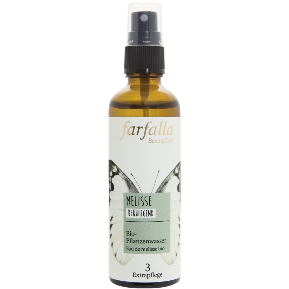 Farfalla Bio-Pflanzenwasser Melisse Spr 75 ml Gesichtswasser