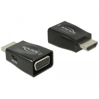 Adapter HDMI-A Stecker > VGA Buchse schwarz
