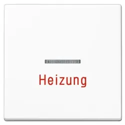 Jung Wippe mit "Heizung" (alpinweiß)
