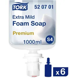 Tork, Handseife, Premium-Schaumseife, extra mild (1000 ml)