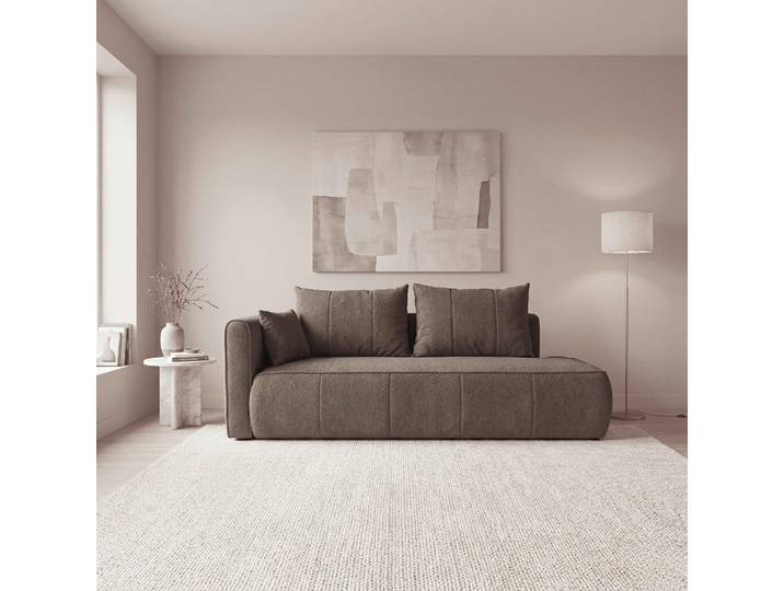 Mid.you Récamiere Hevia, Braun, Kunststoff, Füllung: Schaumstoff, 98x97x235 cm, Wohnzimmer, Sofas & Couches, Sofas, Recamieren