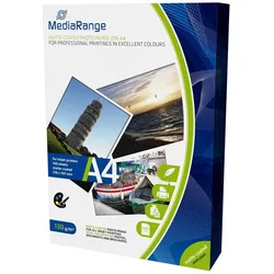 MediaRange MRINK101 Papier Inkjet matt A4 130g 100 Blatt