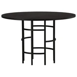 Esstisch Copenhagen Ø ca. 115 cm Schwarz