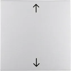 Berker Wippe aluminium matt Symbol Pfeile 16201414