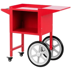 Royal Catering Popcornwagen Popcornmaschine Rcpw 16E Popcorntrolley Stahlblech 37X51 cm, Fun Kitchen, Rot