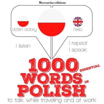 1000 essential words in Polish - JM Gardner, Audio, 9782821114593