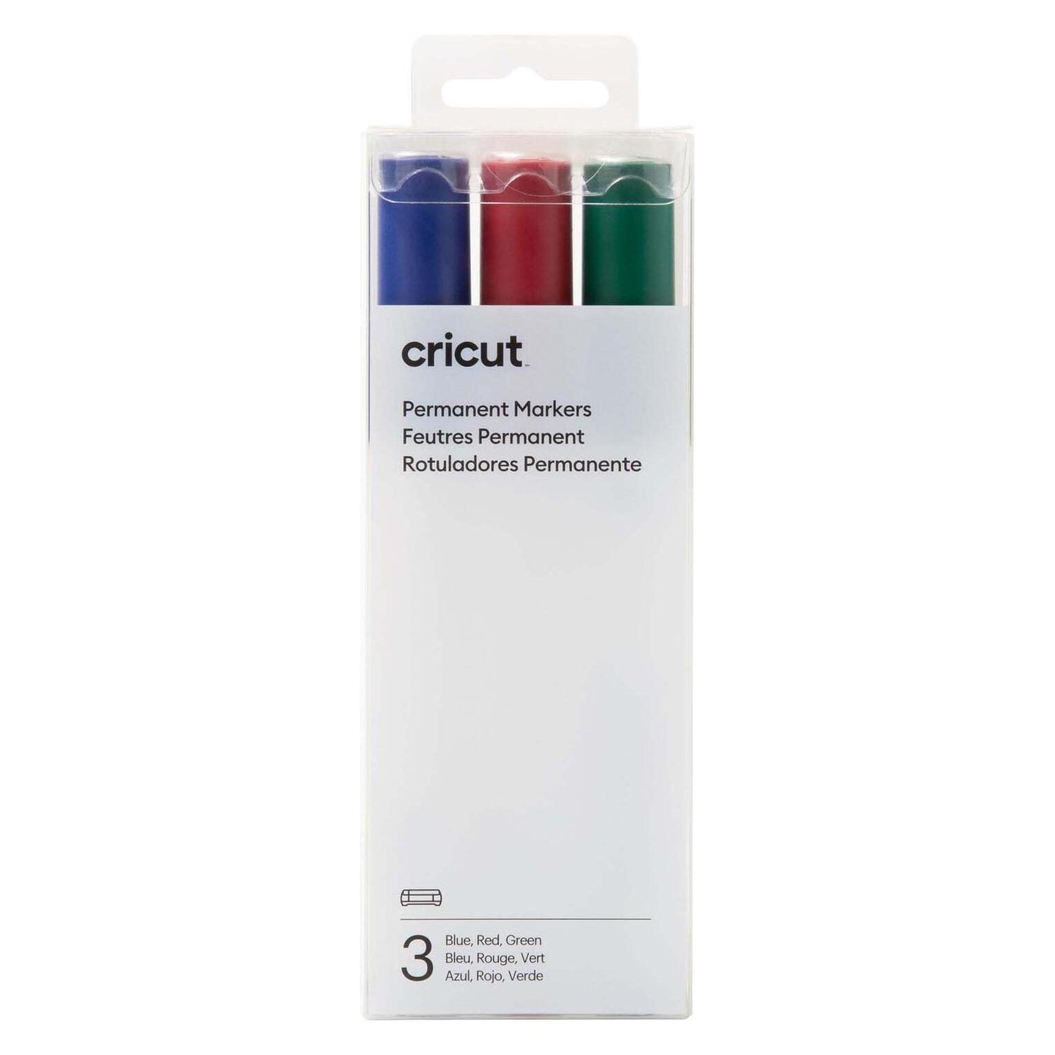 Cricut Farbstifte für Schneideplotter 3 St. farbsortiert (blau, rot, grün), 3 St. (3x) (2008876)